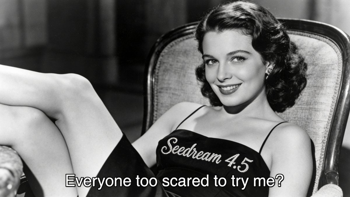 Archival Film Still of a Glamorous Femme Fatale 2