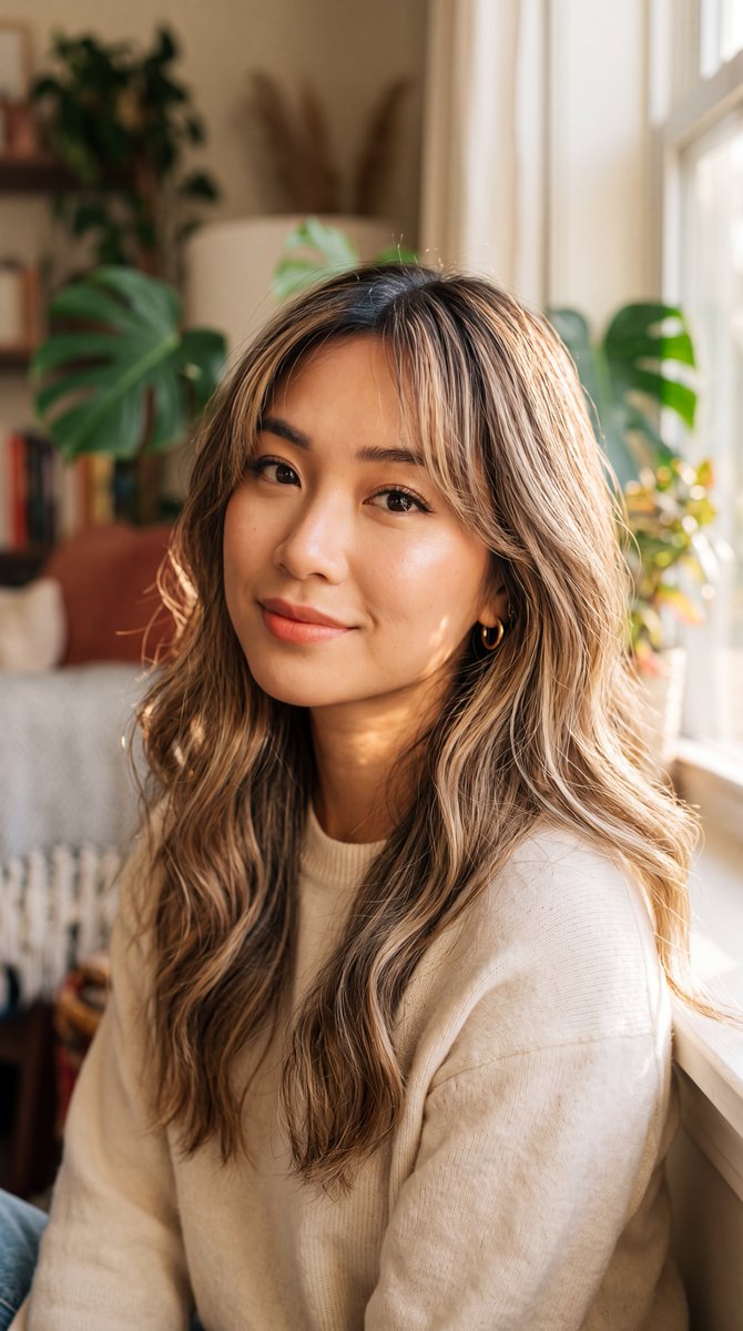 Balayage Hair Golden Hour Portrait 2