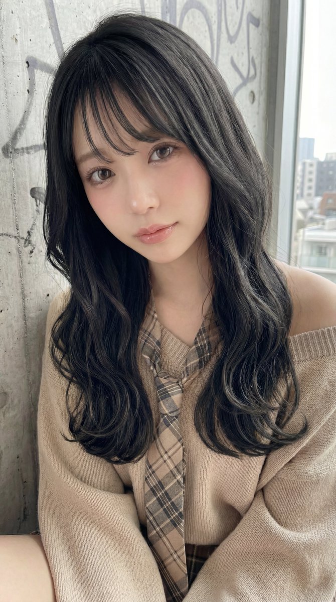 Image Editing: Change Hair Color to Black 2