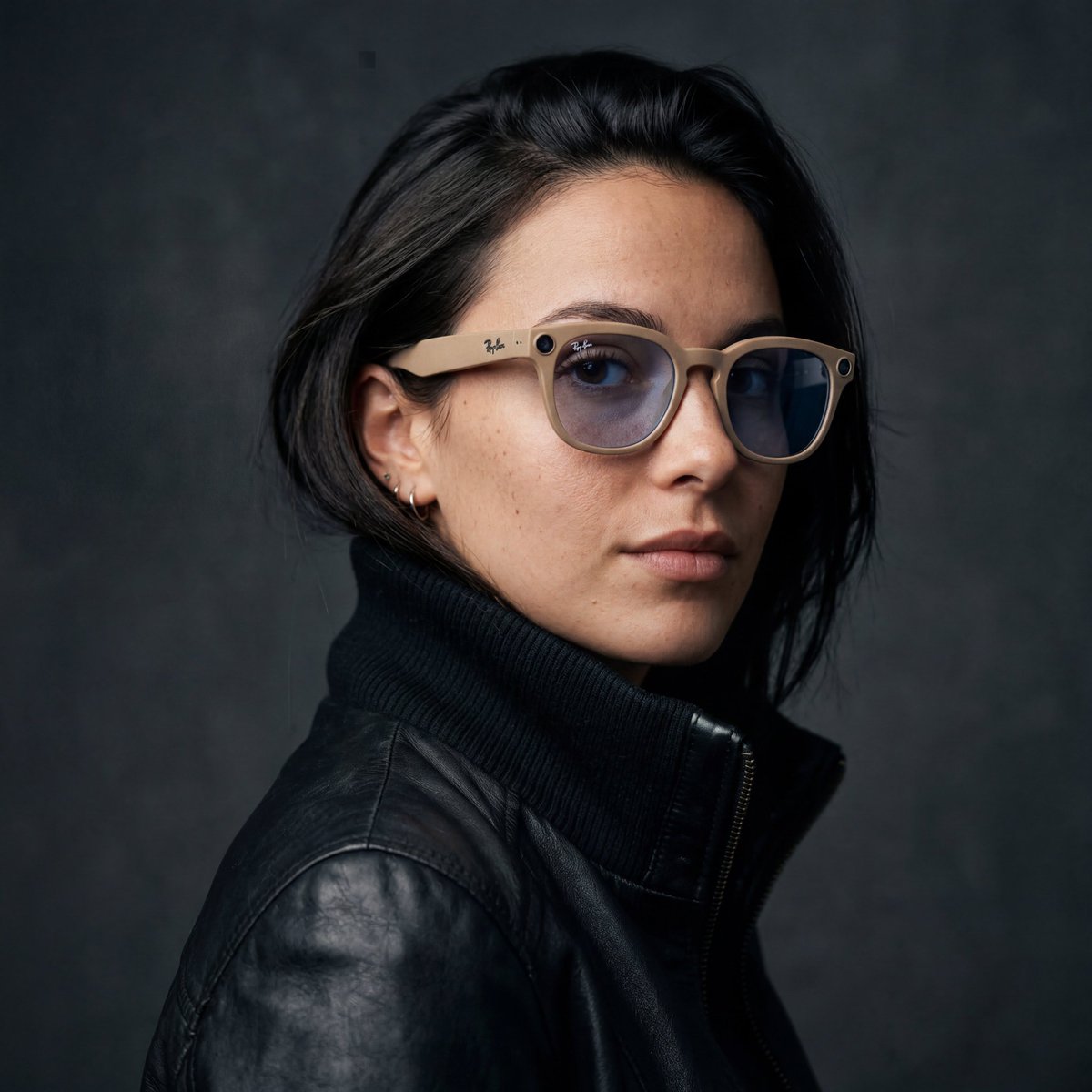 Cinematic Studio Portrait with Smart Glasses 2