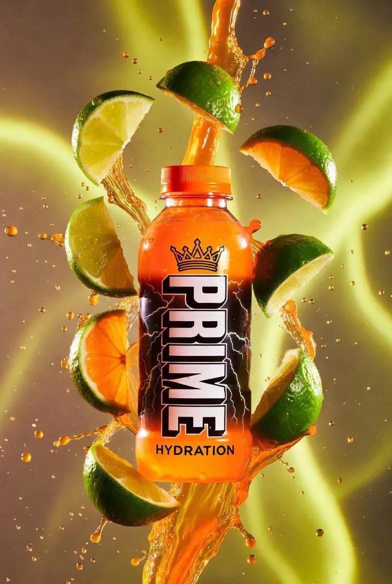 Hyper-Realistic Product Shot with Exploding Citrus and Liquid 2