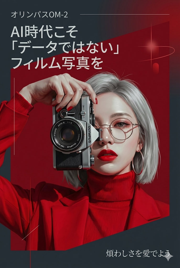 World-class cool film camera poster (2:3) 2