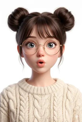 Pixar/Disney Style 3D Character Portrait 2