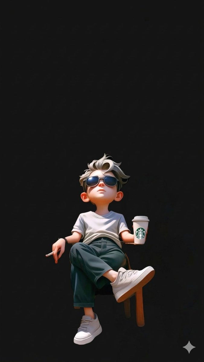 Pixar Style Cool Boy Illustration 1