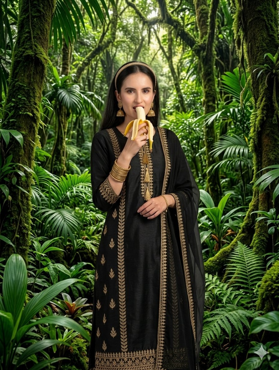 Traditional Jungle Portrait 1