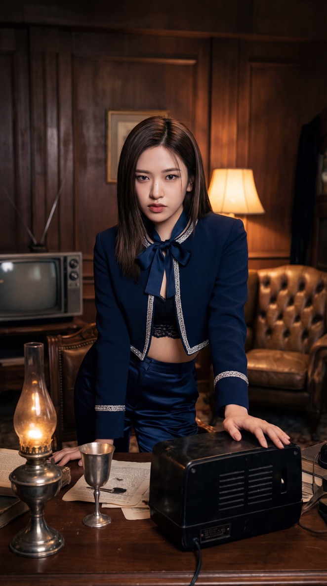 IVE KPOP Idol Retro Cinematic Portraits 1