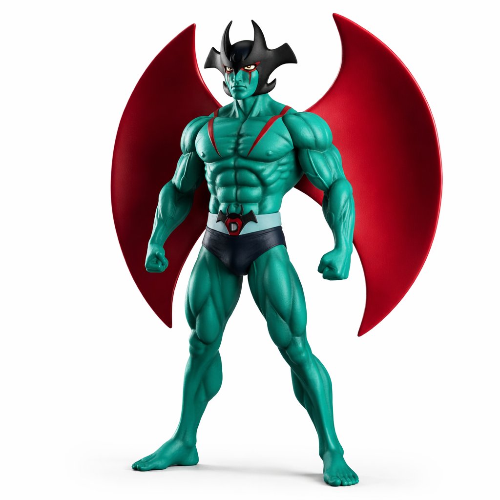 Comparing ChatGPT 5.2 and Nano Banana 2 for Devilman modeling 1