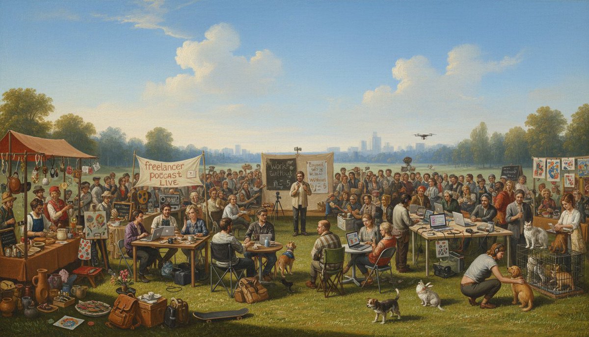 Baroque genre painting of a merry company in a park 2