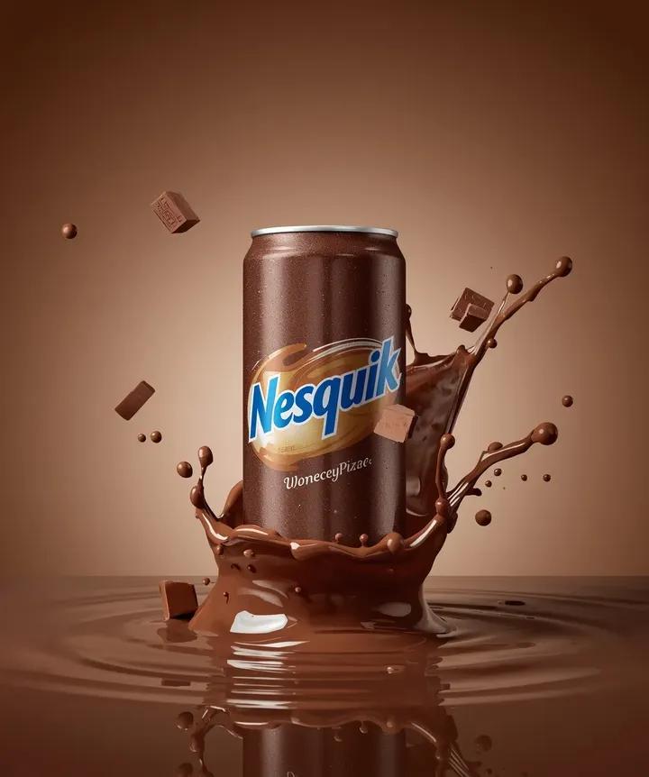 Macro Product Photography: Chilled Chocolate Drink Can 4