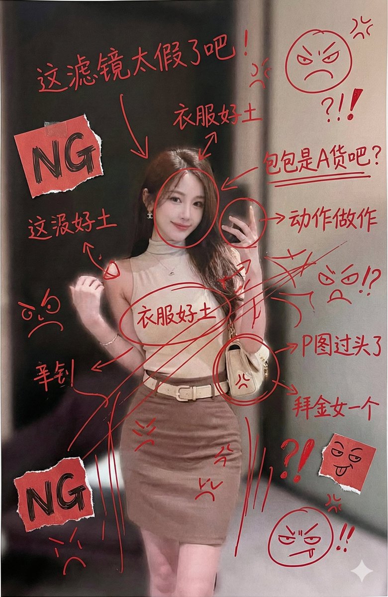 Image Generation with Handwritten Chinese Annotations and Trolling 1