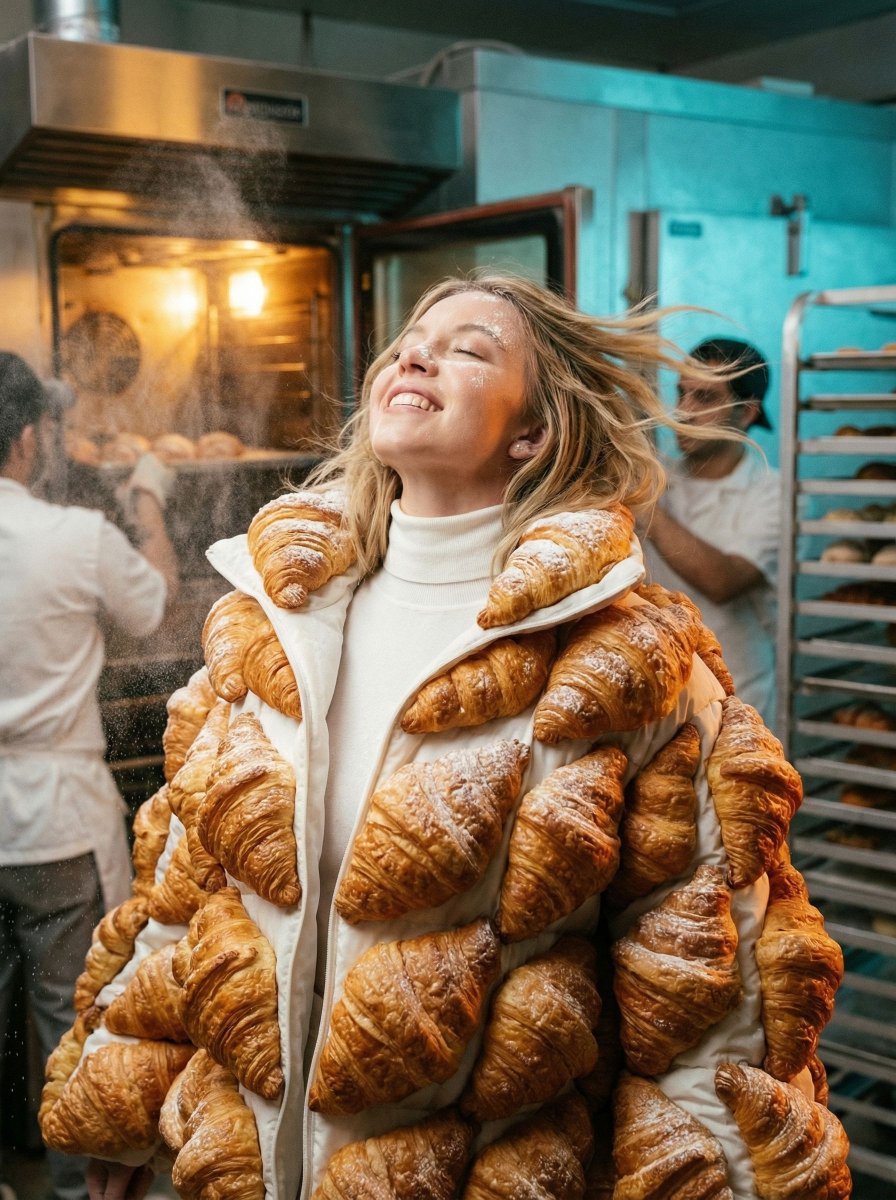 Surreal Croissant Puffer Fashion 2