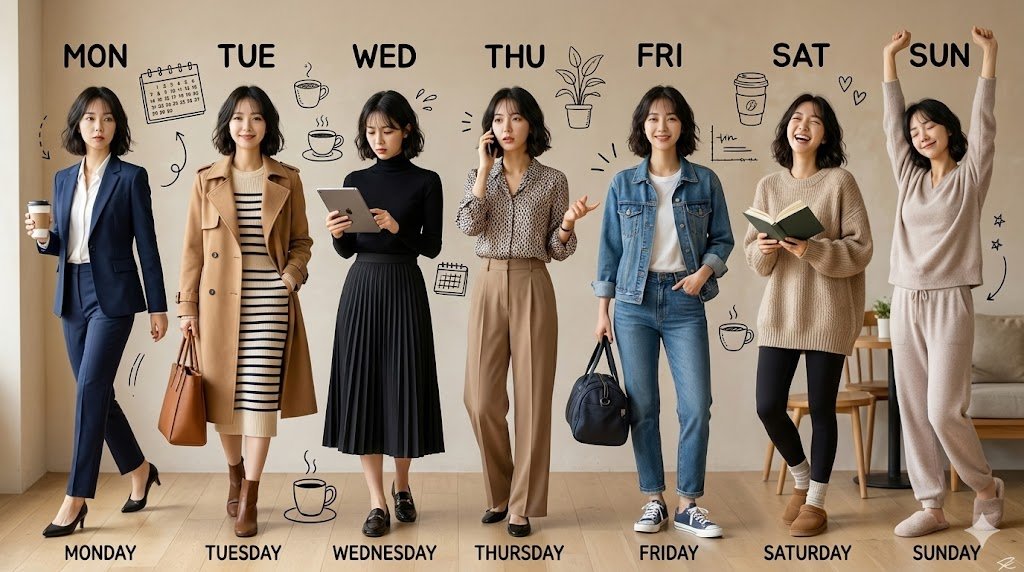 Weekly Outfit Design Prompt 1