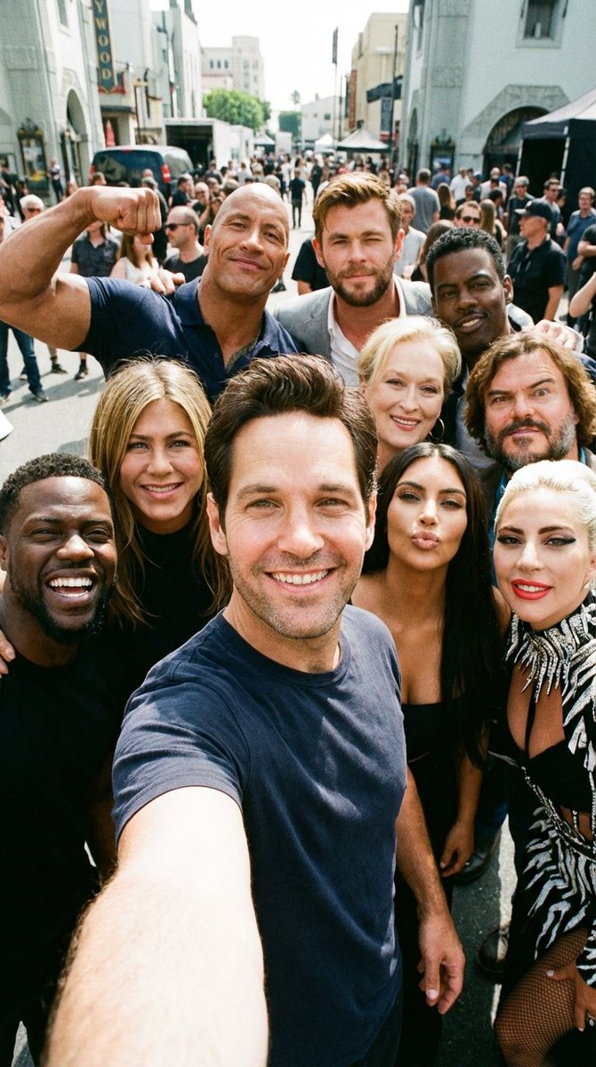 Celebrity Selfie Photo 1