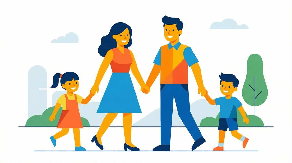Flat UI/Startup Style Illustration Prompt 1
