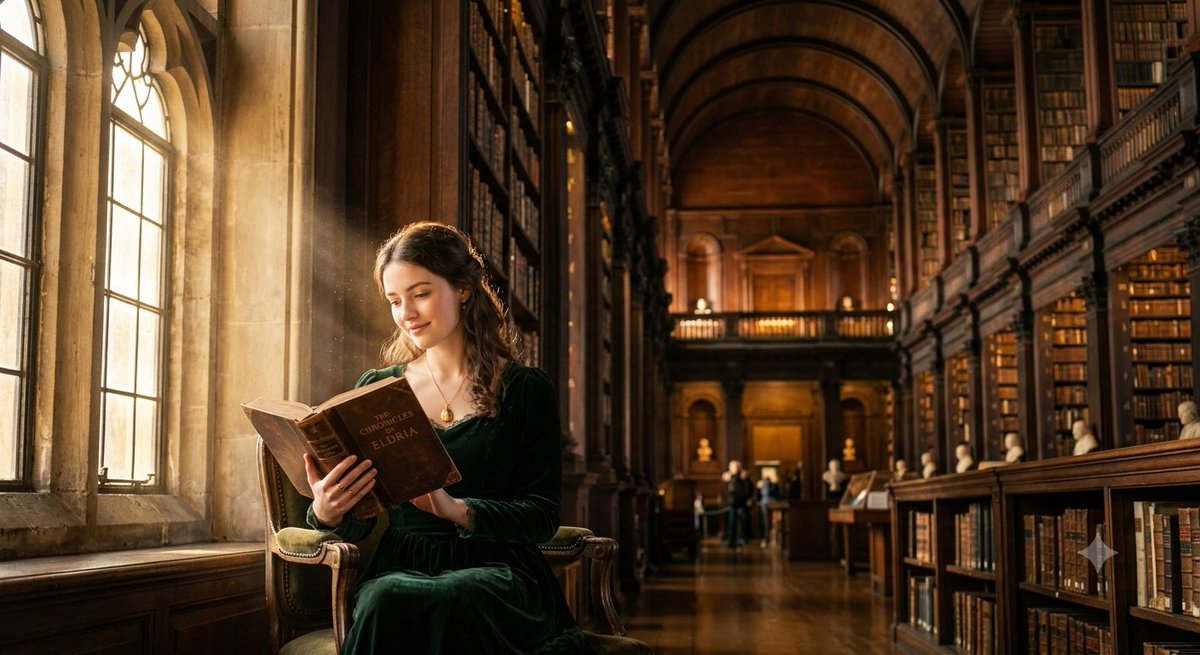 Grand Library Reader Portrait 1