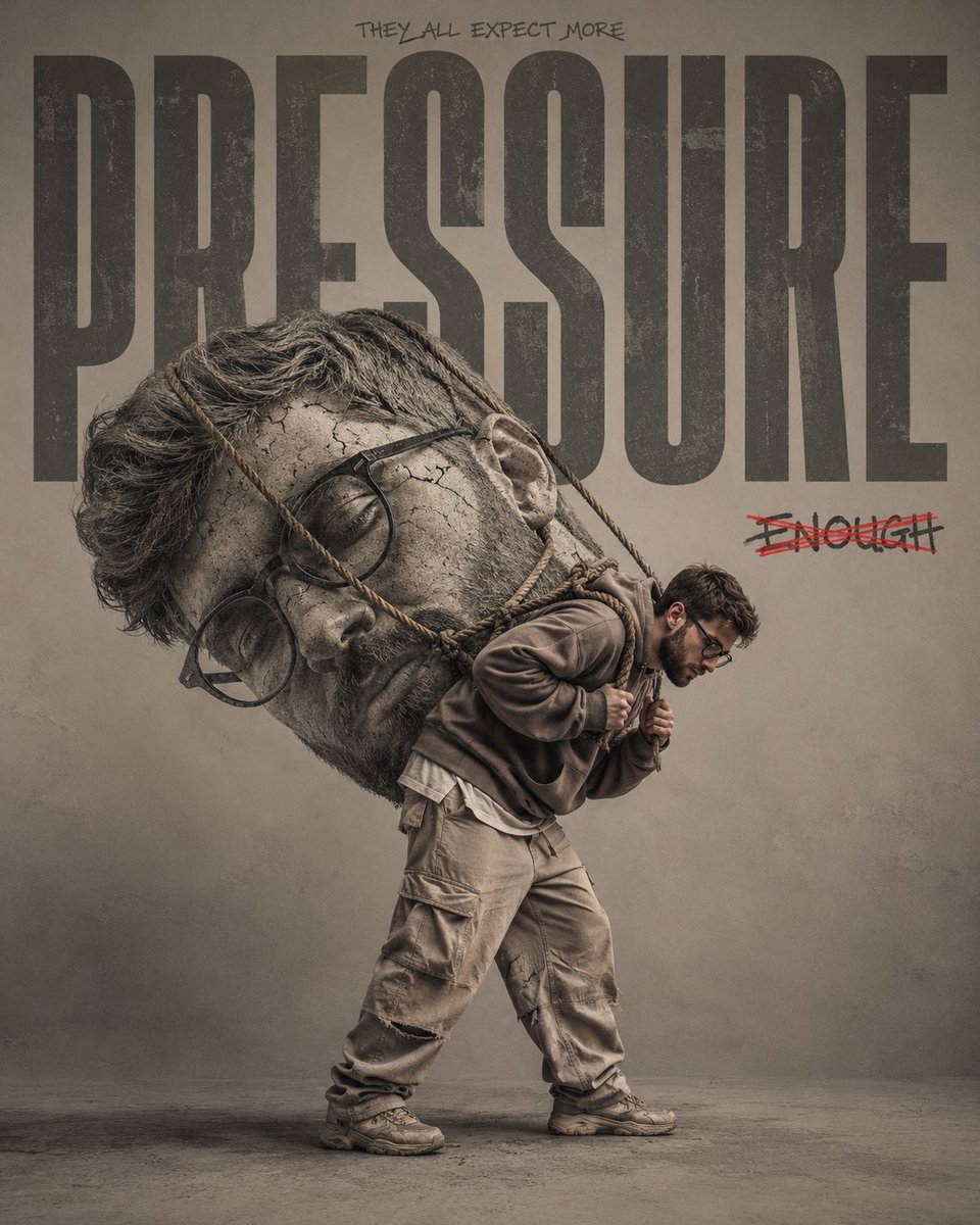 Conceptual Pressure Surreal Portrait 1