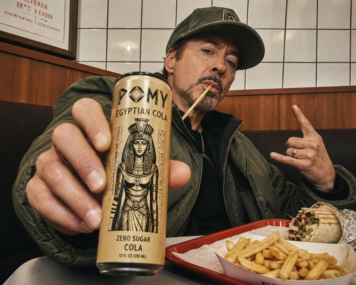 Diner Booth Editorial Soda Can Portrait 3