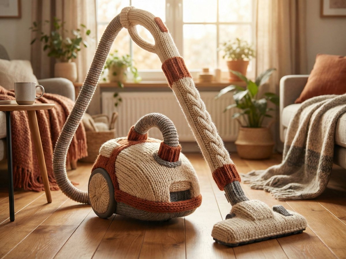 Cozy Knit Industrial Design Prompt 1