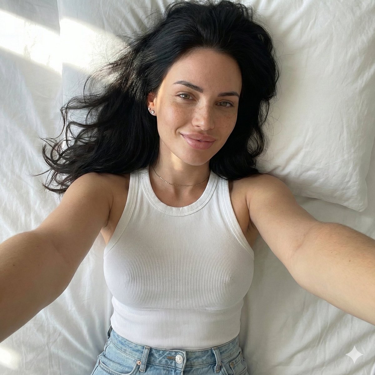 JSON selfie-on-bed prompt for Nano Banana Pro 1