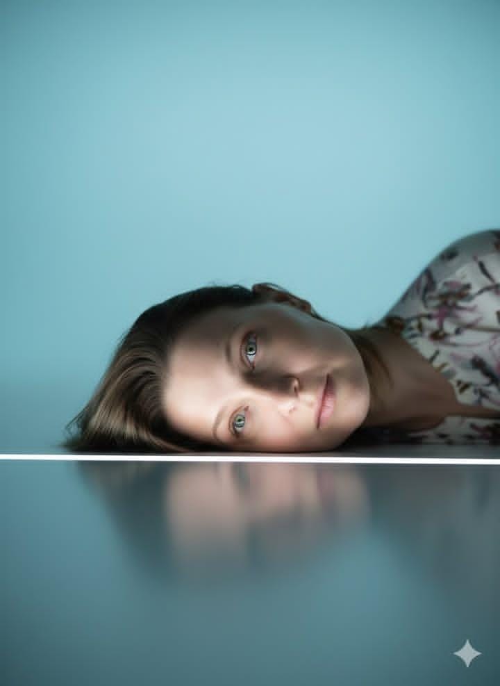 Identity-Locked Surreal Minimalist Editorial Portrait 2
