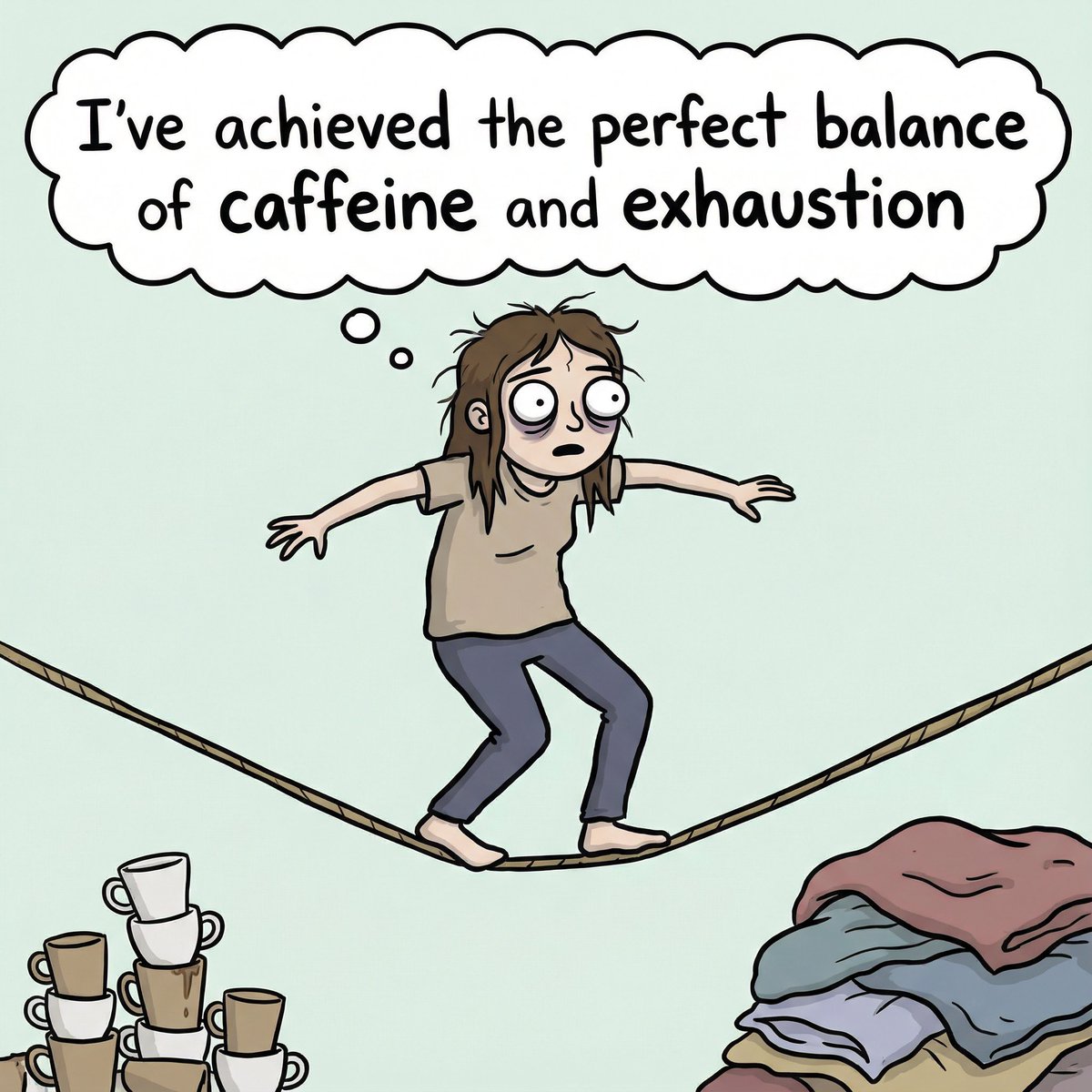 Meme Generation Prompt for Caffeine and Exhaustion 1