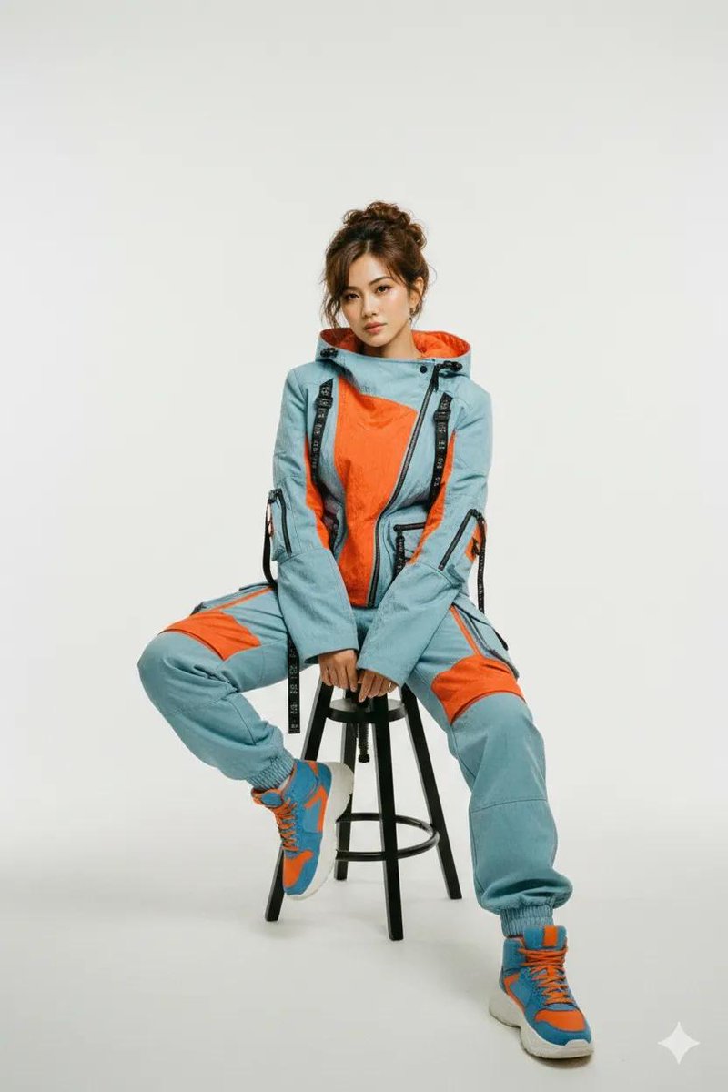 Editorial Fashion Photography with Structural Mimicry Prompt 4