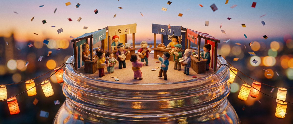 Tiny Characters Festival on Everyday Object Prompt 2