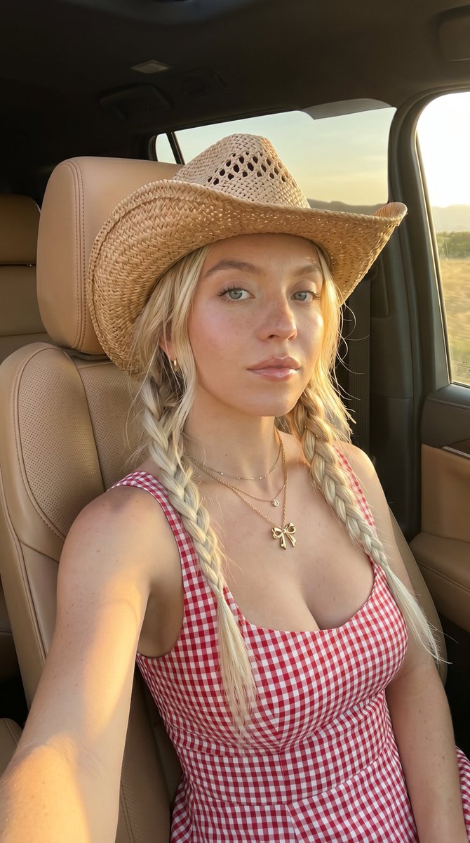 Golden Hour SUV Selfie 1