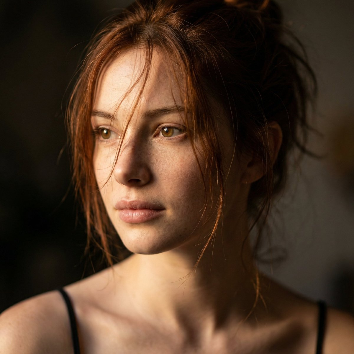 Cinematic Close-up Portrait Replacement Prompt 1