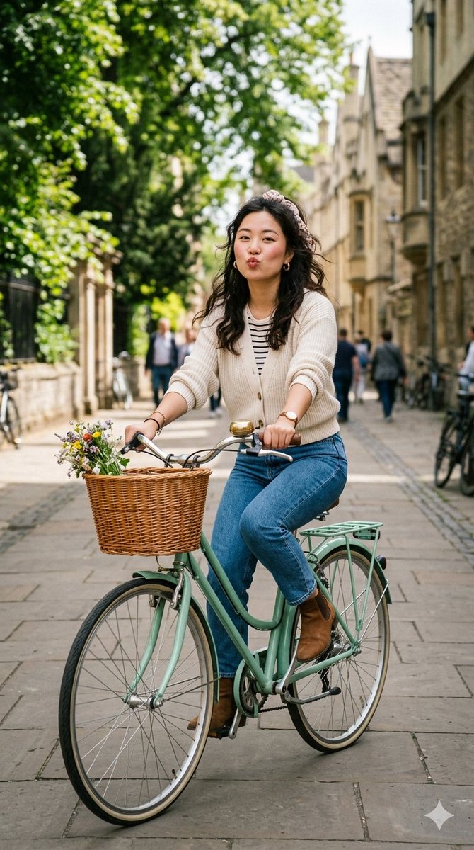 Candid European Bicycle Shot 1