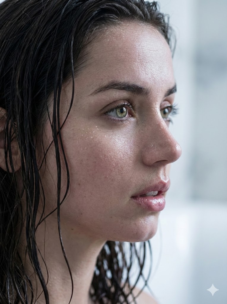 Extreme Profile Portrait with Wet Skin and Identity Matching 2