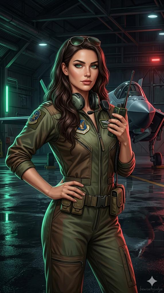Military Flight Jumpsuit Portrait 1