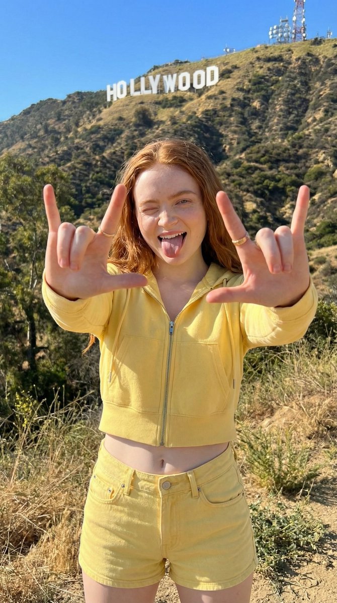 LA Streetwear Influencer Photo Prompt (Hollywood Hills) 1
