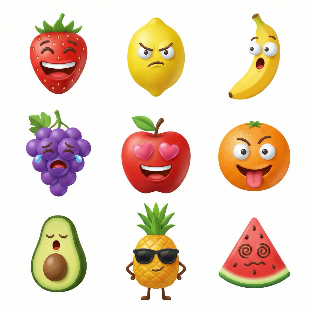 3D Icon Collection Grid Generator 1