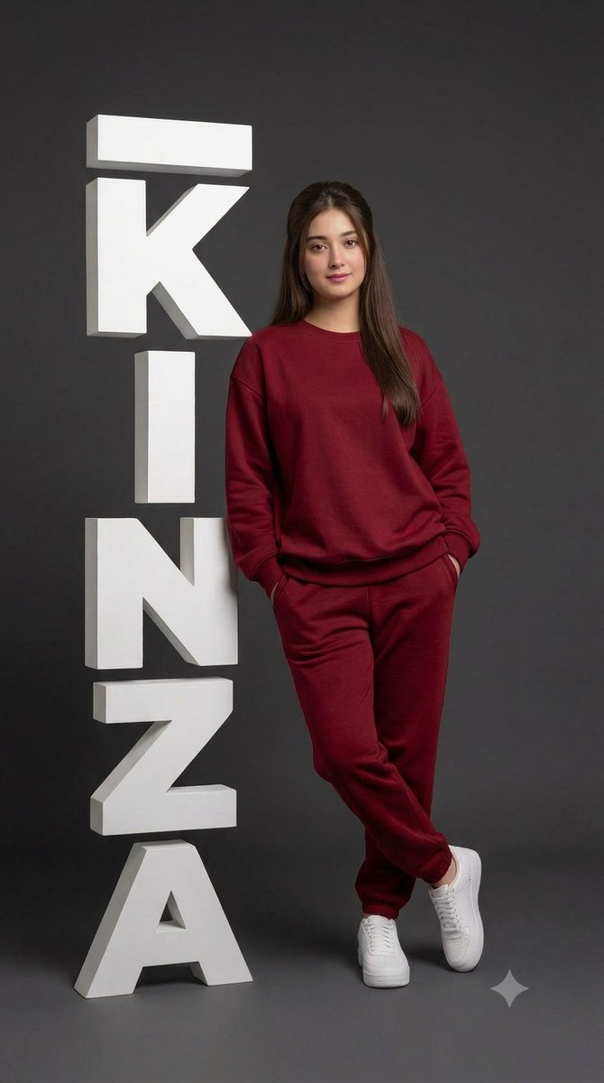 Professional Studio Portrait with 3D Text 1