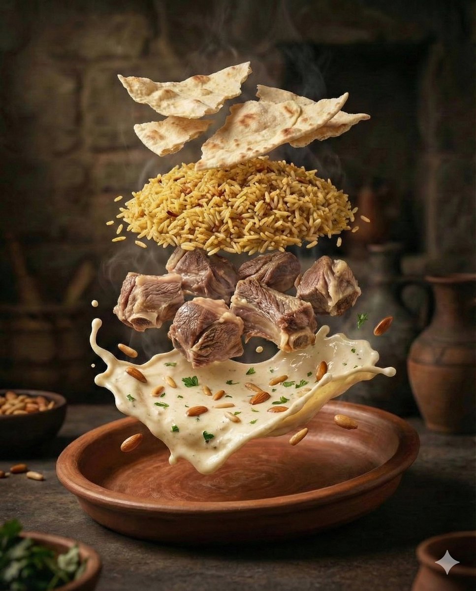 Cinematic Food Photography of Deconstructed Middle Eastern Cuisine 2