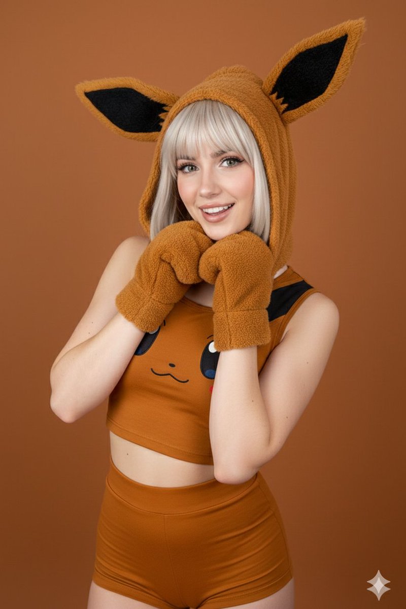 Ultra-photorealistic Eevee Cosplay Portrait 2