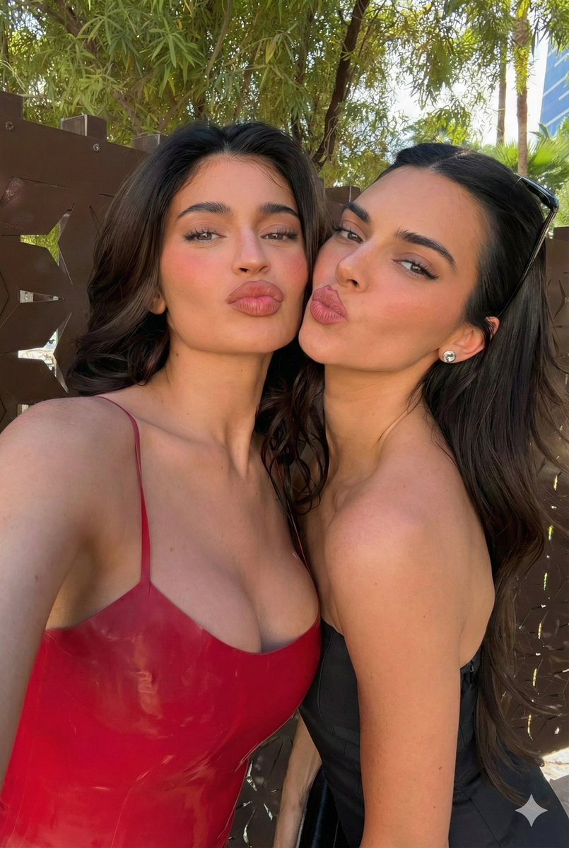 Glamorous Influencer Selfie Portrait (Two Women) 1