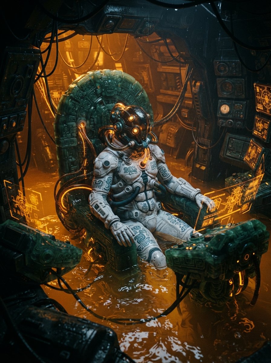 Mesoamerican Bio-Mechanical Cockpit 1