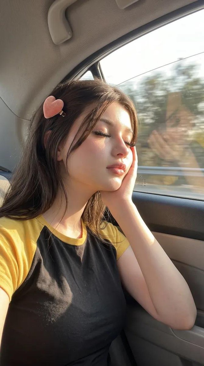Golden Hour Car Selfie 2