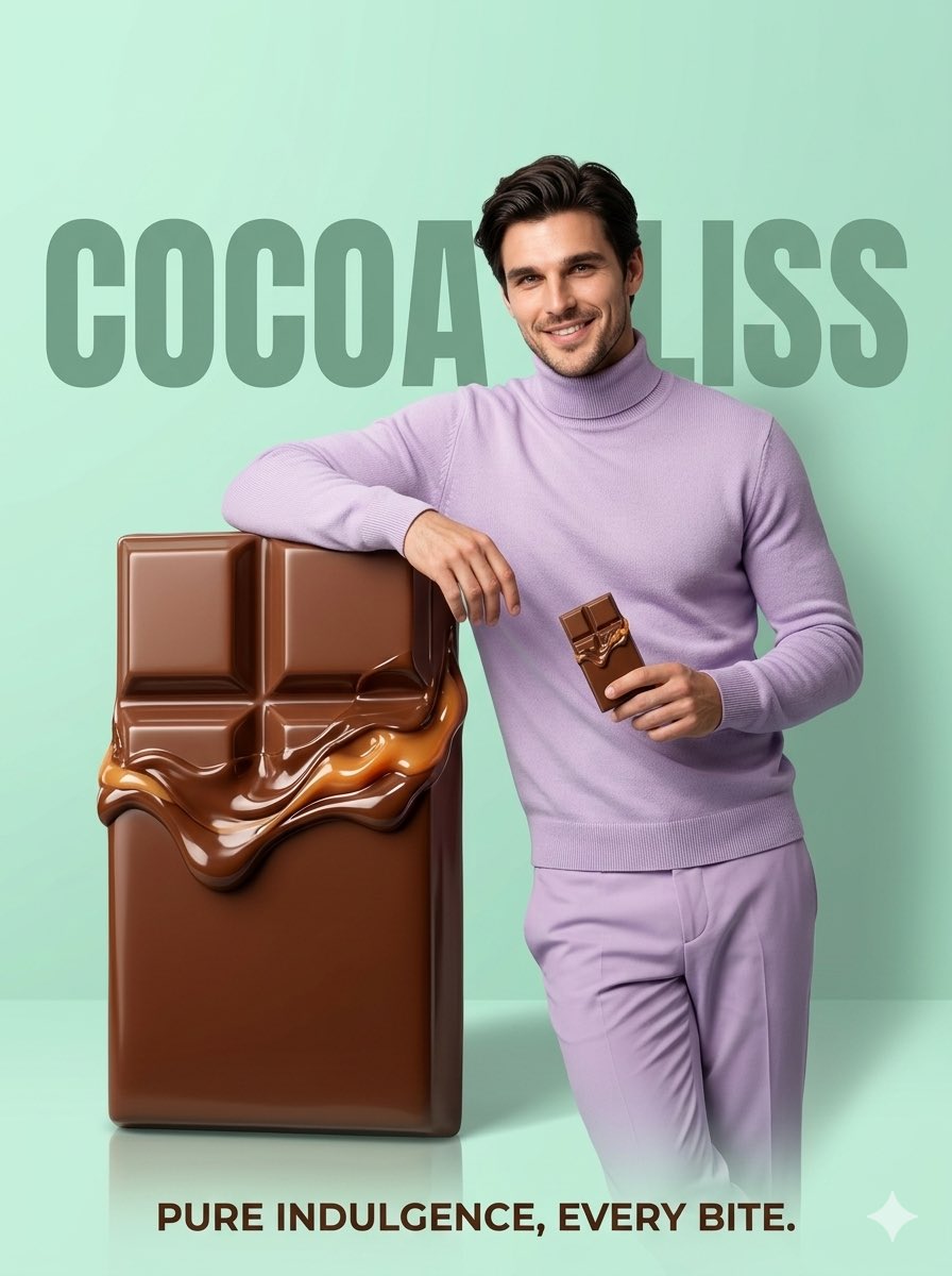 Minimalist Luxury Dessert Ad 1