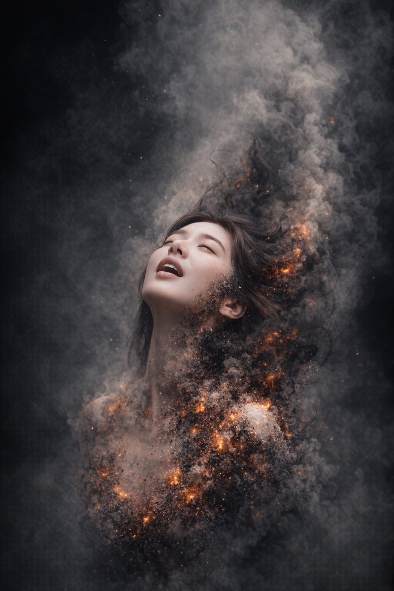 8K Photorealistic Disintegration Effect 4