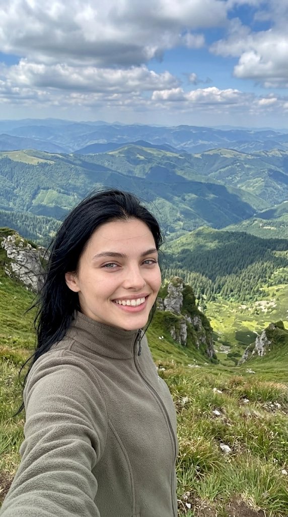 High Altitude Mountain Selfie 1