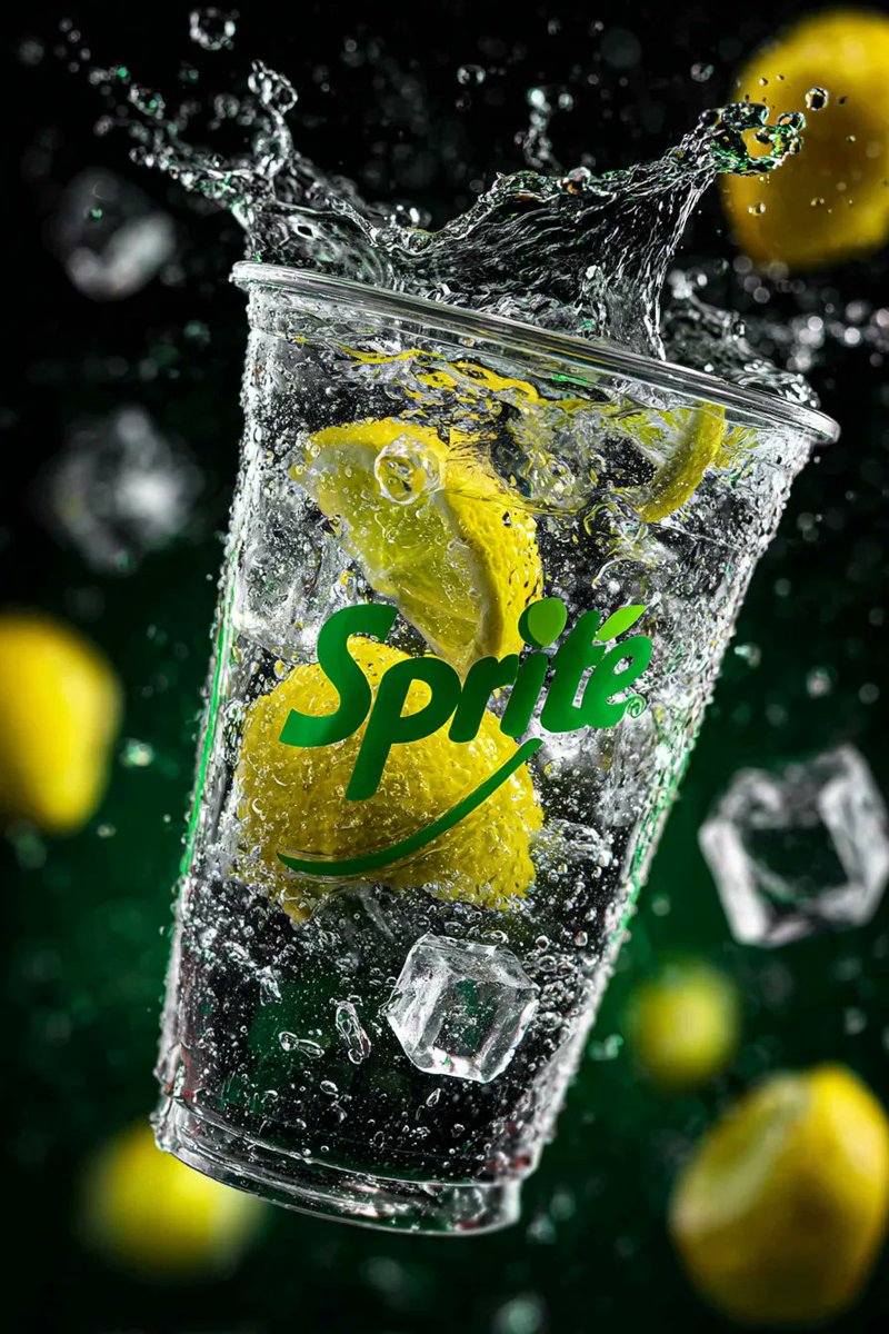 High-Speed Product Photography of Sparkling Soda Splash 1