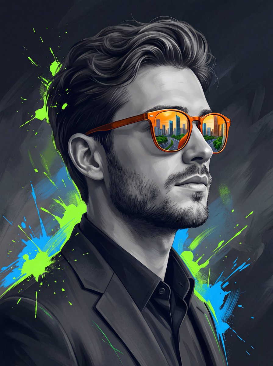 Surreal Cinematic Digital Illustration Prompt 1