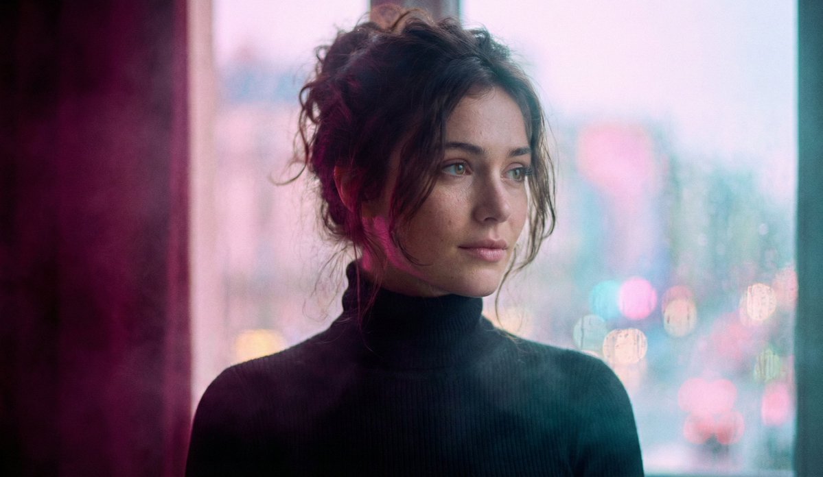 Dreamy IMAX Portrait with Colored Gels 1
