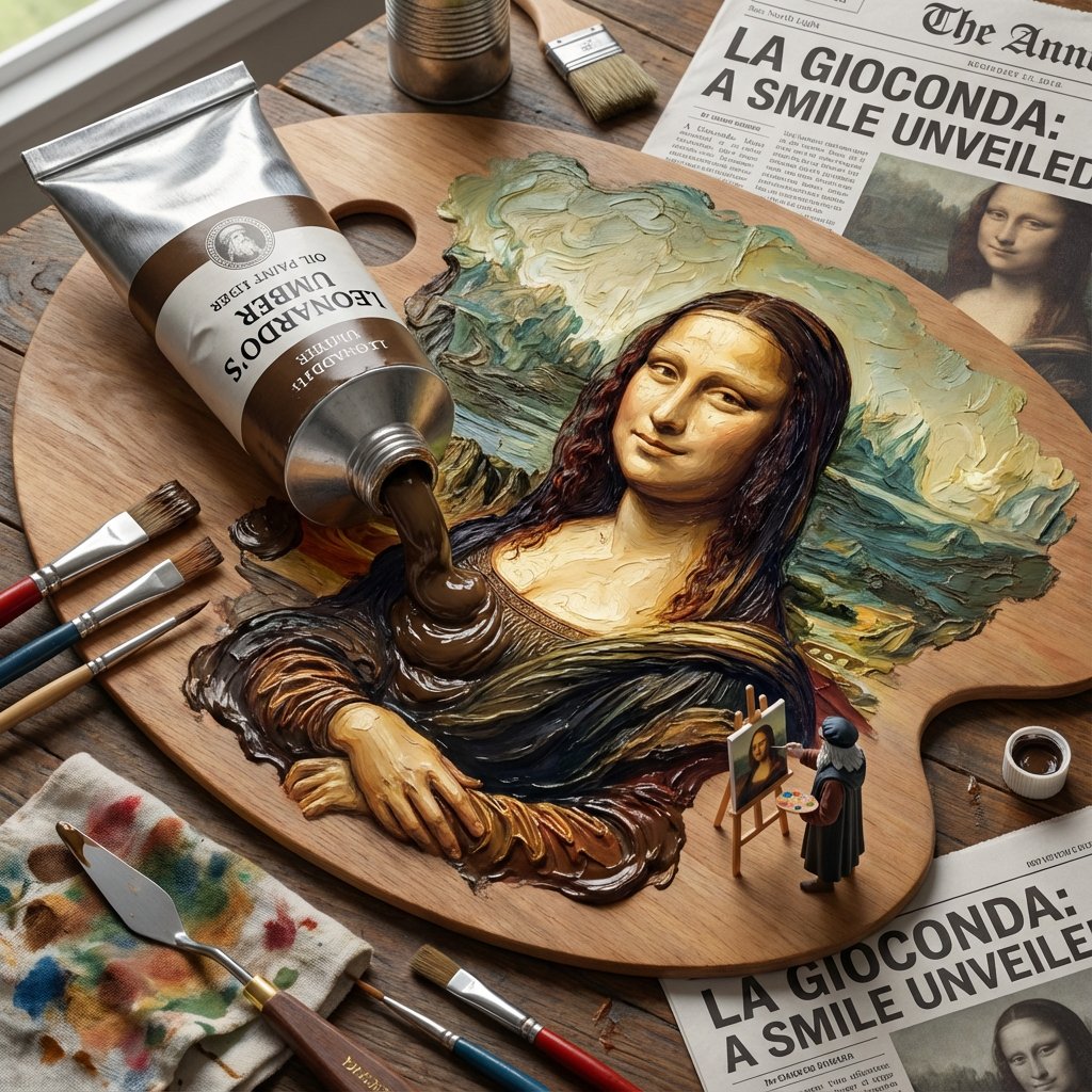 Paint Tube Squeeze: Starry Night in 3D Relief 2