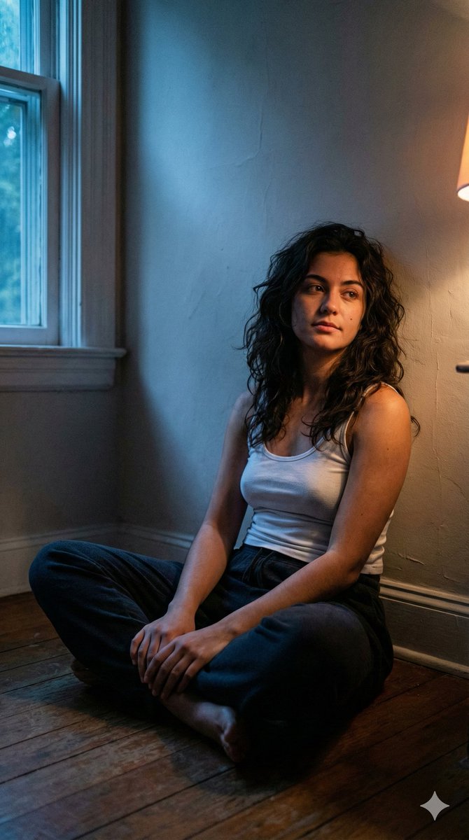 Cinematic Low-Light Night Portrait 1
