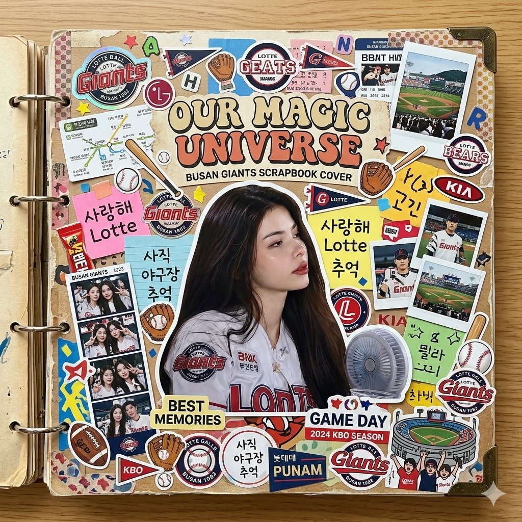 Scrapbook Cover Sticker Collage Effect 1