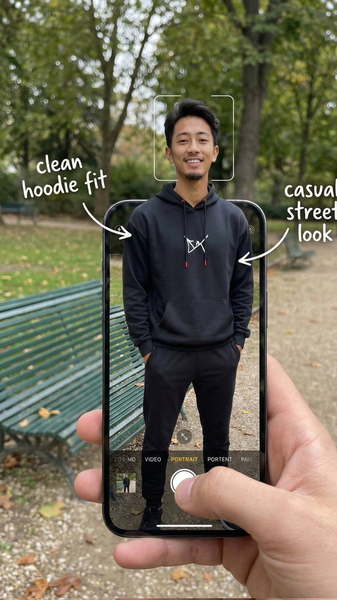 Hyper-Realistic POV Smartphone Pop-out Illusion in a Park 2